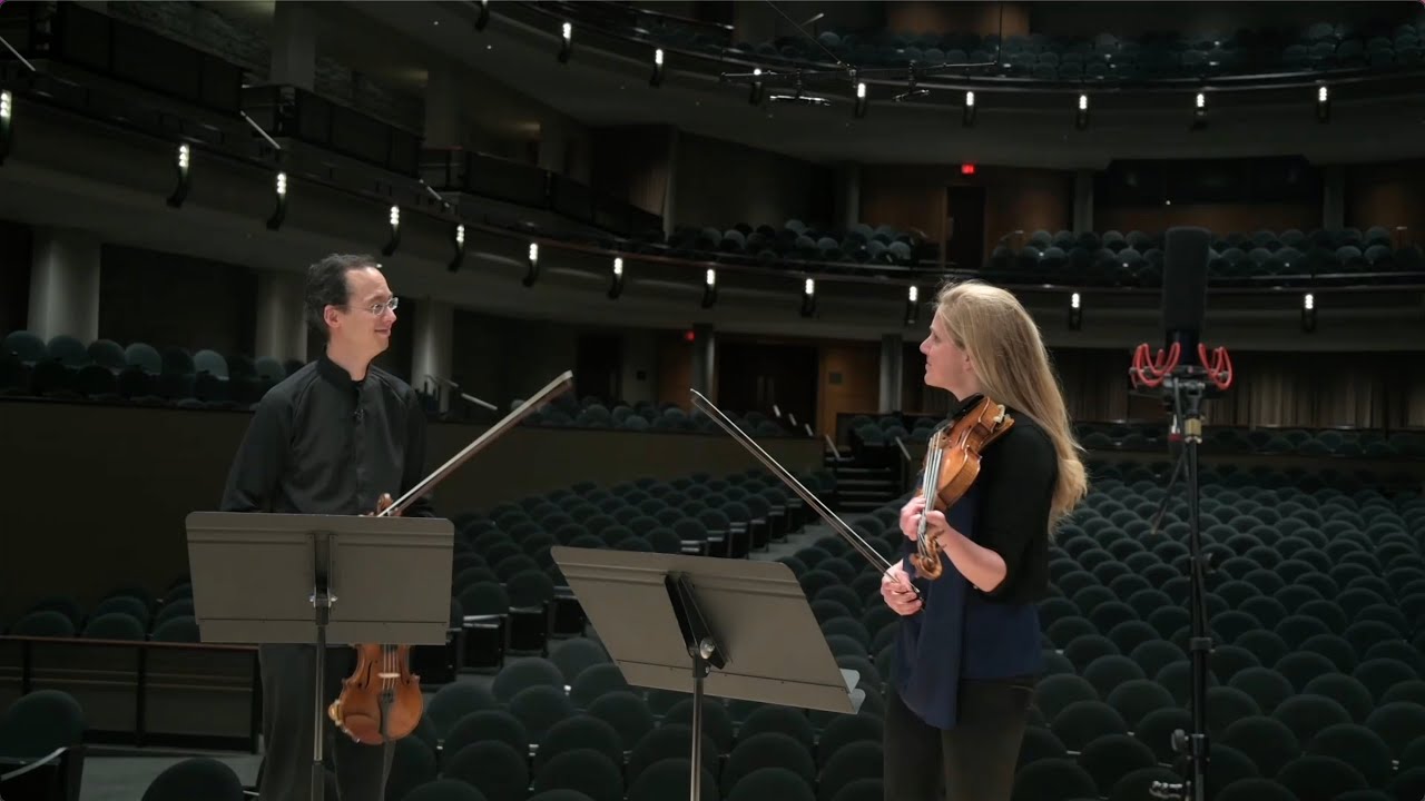 Prokofiev Sonata for Two Violins, Opus 56 | Robert Uchida & Laura Veeze, violins