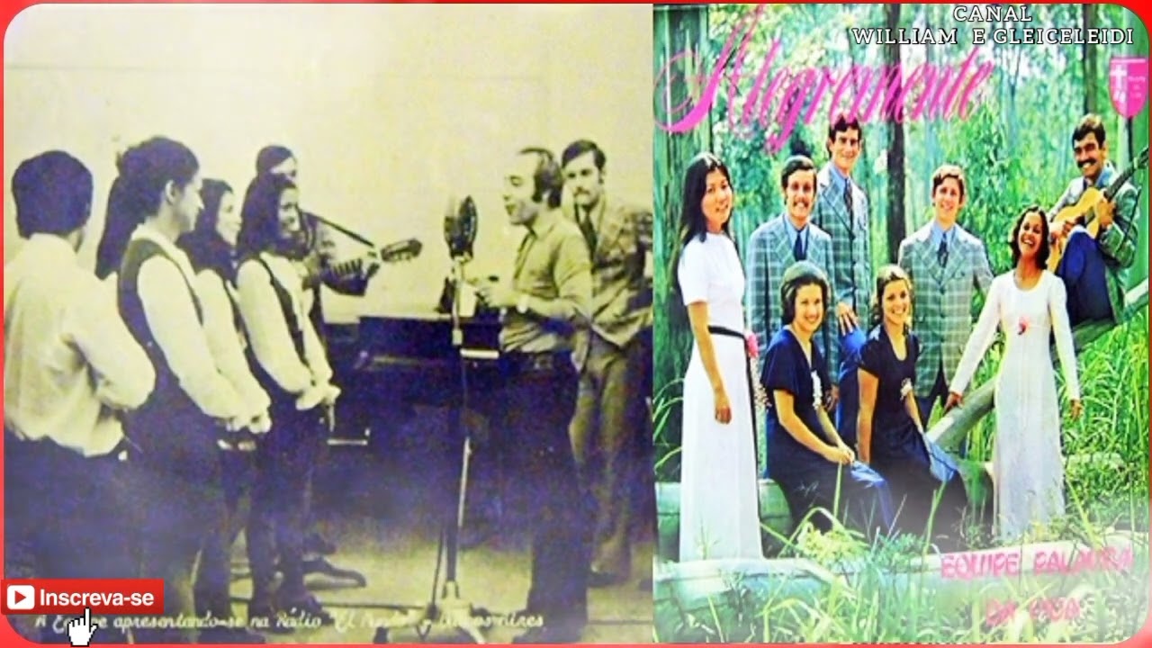 Equipe Palavra da Vida - Alegremente 1973 Lp (Disco de Vinil)