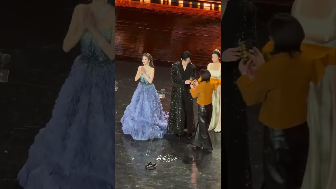 Congratulations to Bailu x Liuyuning  for winning the Role Model Actor of the year award 