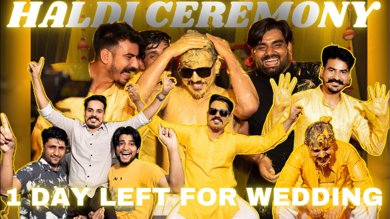 Haldi Ceremony - 1 Day Left For Wedding - Big Brother || #nayagaon  || #vlog  6