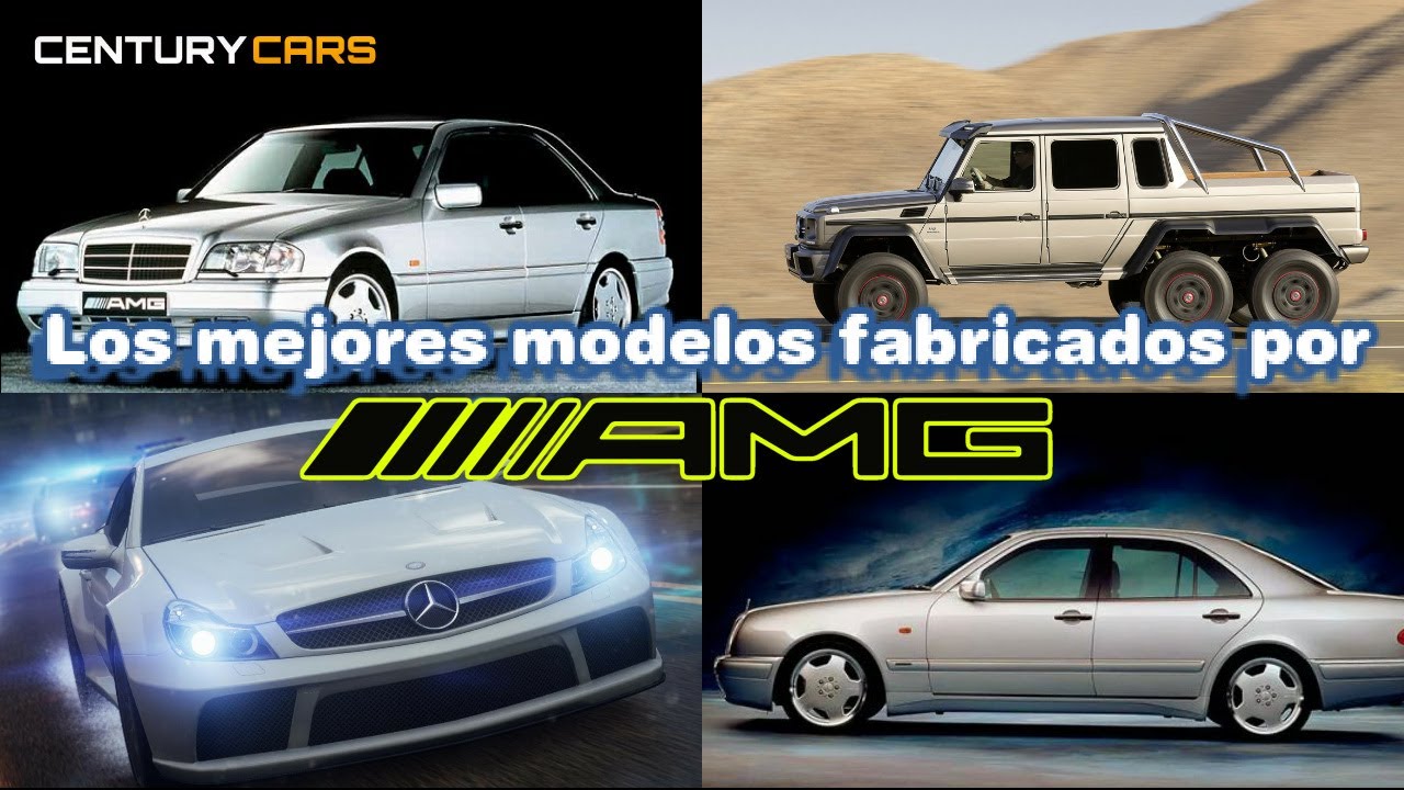 Los mejores modelos fabricados por MERCEDES BENZ AMG