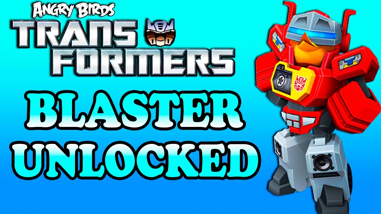 Angry Birds Transformers New Event Blaster Unlocked