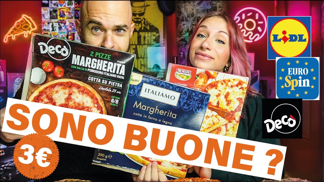 PIZZE da SUPERMERCATO a 3 € | SONO TERRIBILI ?