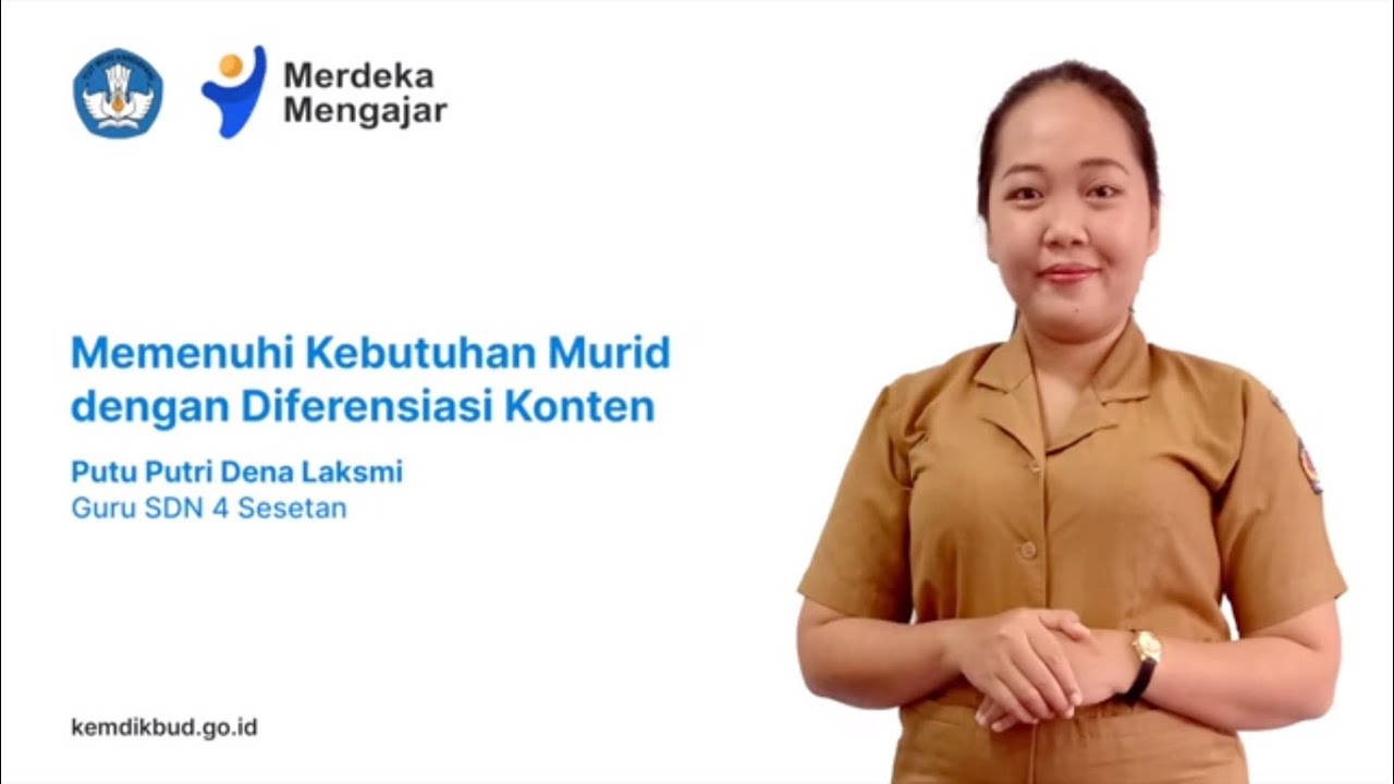 Memenuhi Kebutuhan Murid dengan Diferensiasi Konten