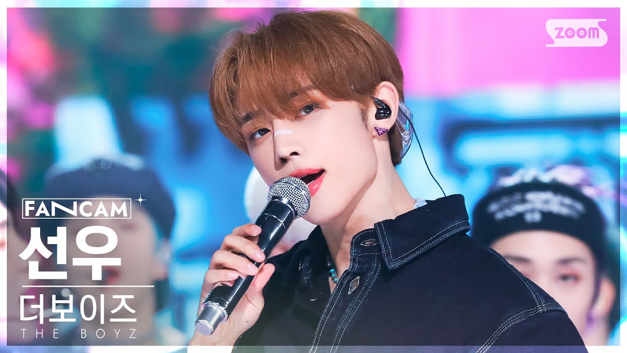 [안방1열 직캠4K] 더보이즈 선우 'WHISPER' (THE BOYZ SUNWOO FanCam) @SBS Inkigayo 220828