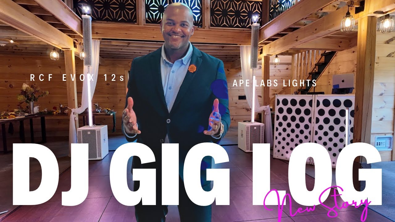 DJ GIG LOG: 🚜 This Wedding Venue Used to Be a Chicken Coop&hellip; Until I Lit It Up!