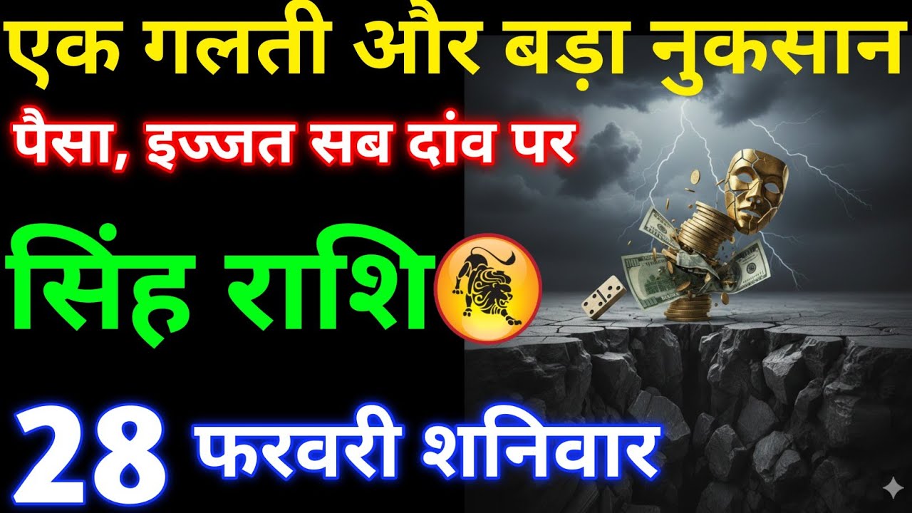 एक गलती और बड़ा नुकसान पैसा इज्जत सब दांव पर#singhrashi 