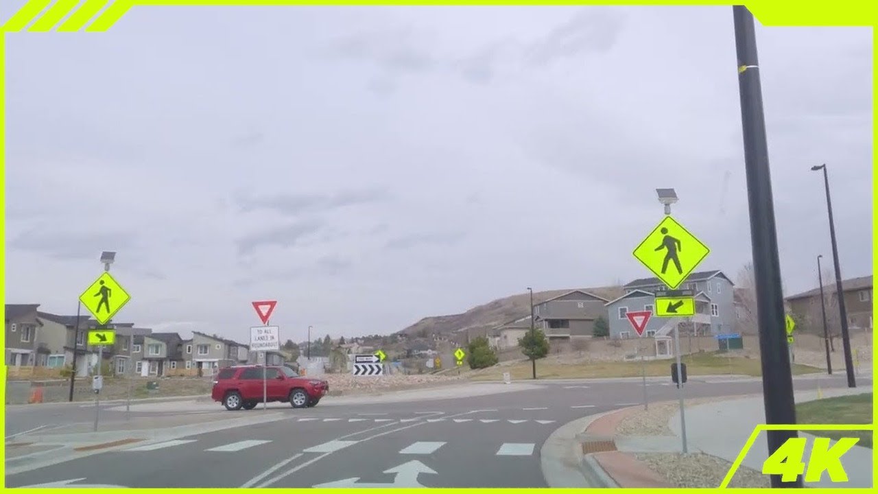 Cloudy Spring Drive – Cybertruck POV from Castle Rock to Parker (April 2025)