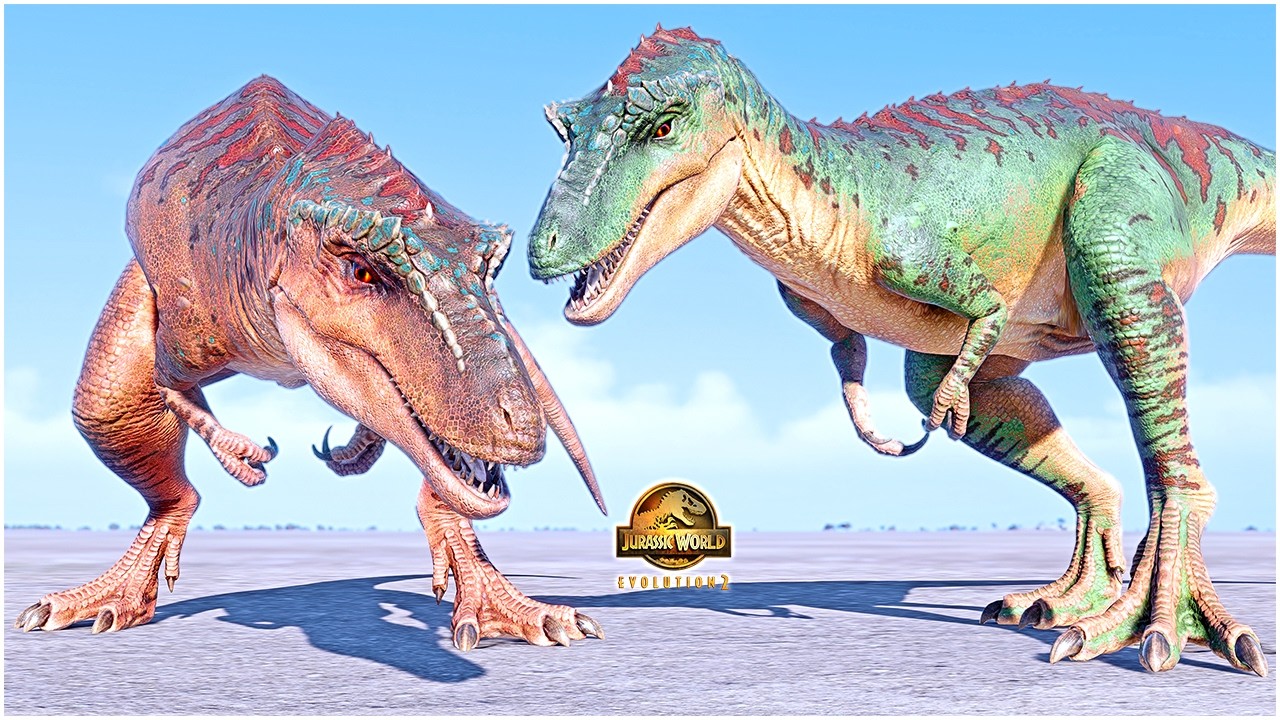 Qianzhousaurus Game Scenes in Jurassic World Evolution 2 - JWE2 Dinosaur