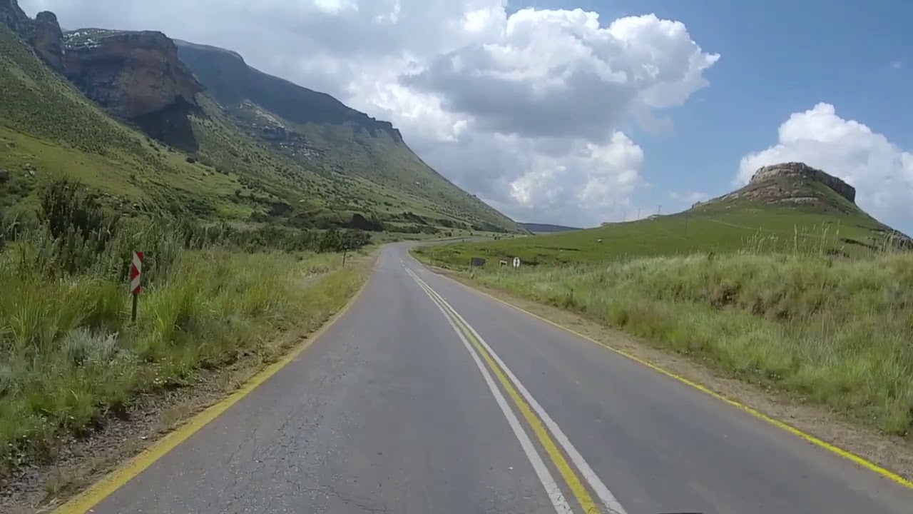 Golden Gate Highlands - Riding BMW K100RT