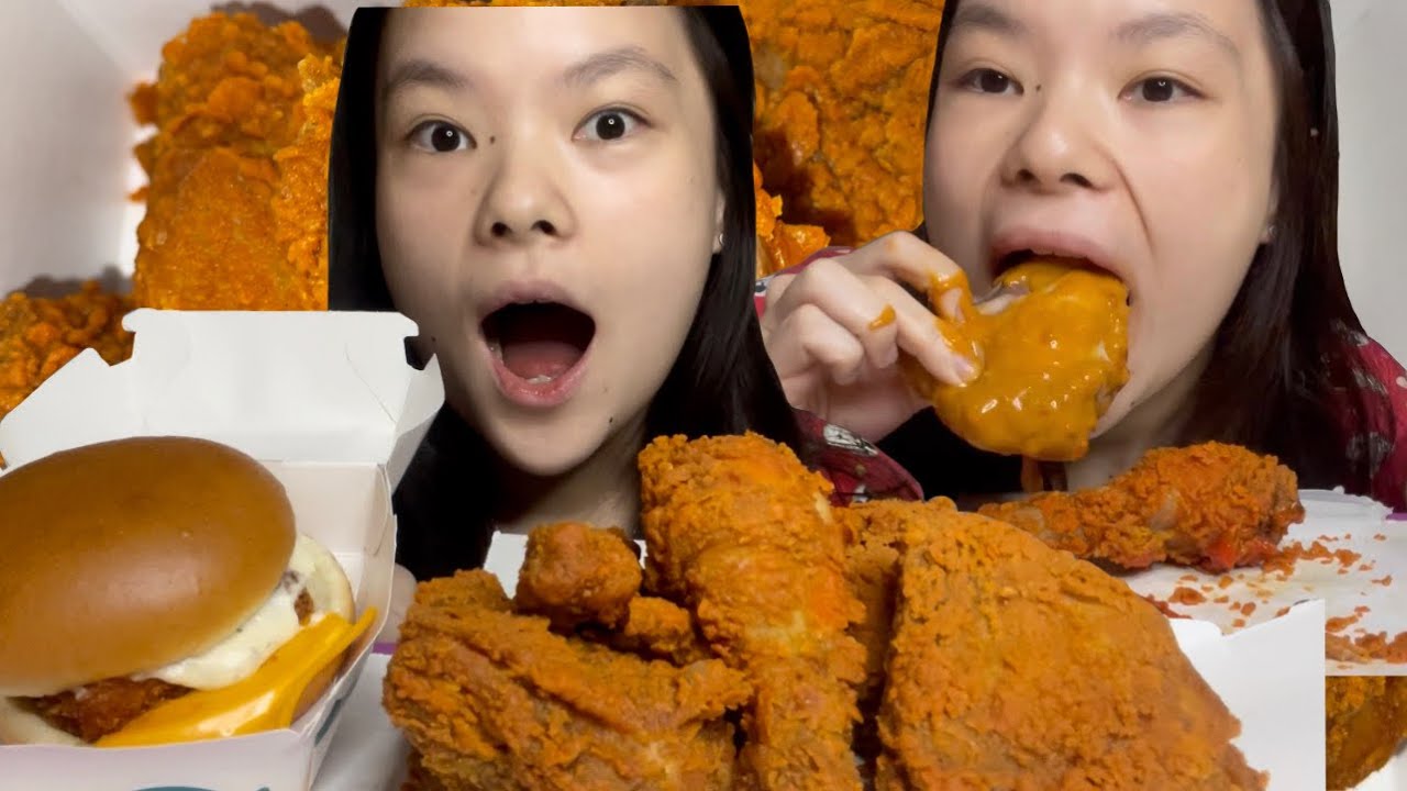 MUKBANG AYAM GULAI DAN FISH FILLET BURGER!!! #LaperMalampart1