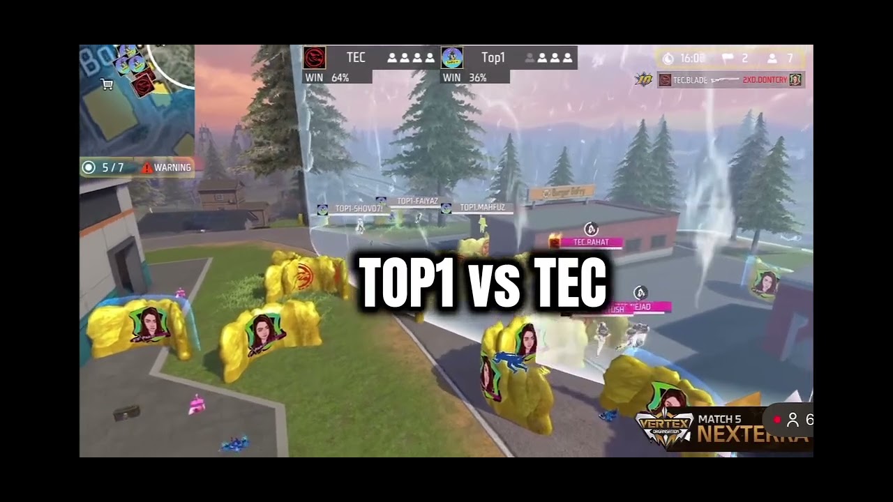 Titan esports Club Got There 1st booyah In Free fire| TECXRHK