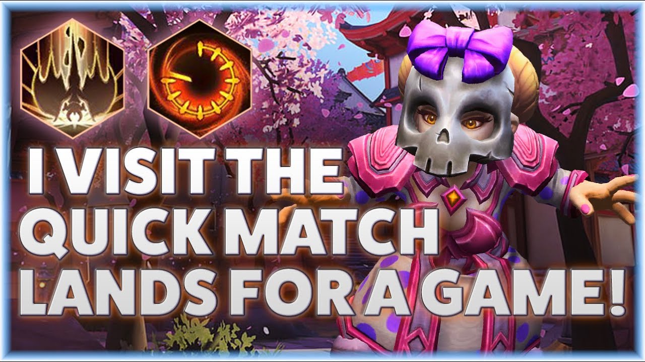 Chromie Temporal Loop - I VISIT THE QUICK MATCH LANDS FOR A GAME!