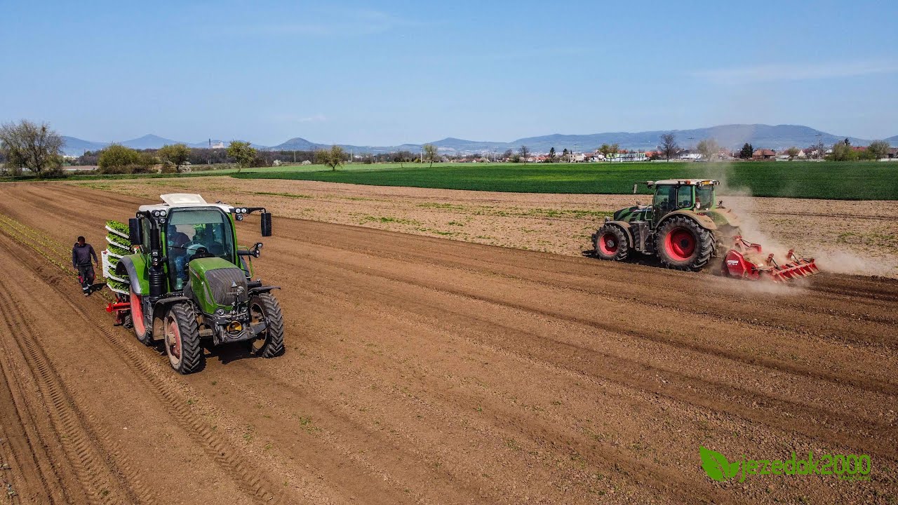 Celery planting | 4x Fendt
