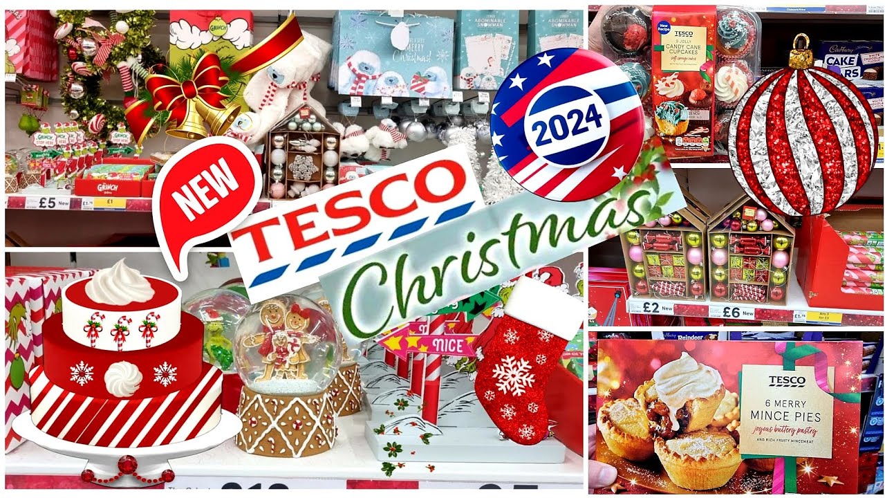 Tesco Christmas Treats & Home Decor  2024 | Shop with Me