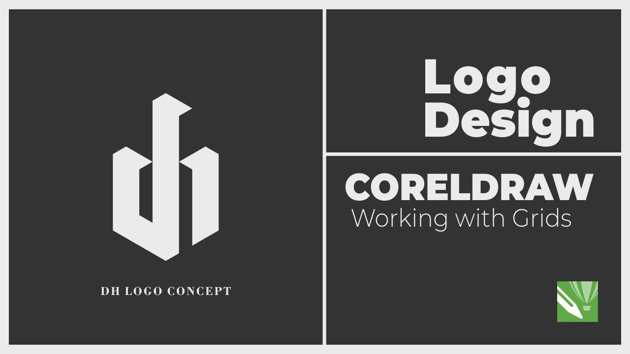 dh Logo Concept | CORELDRAW