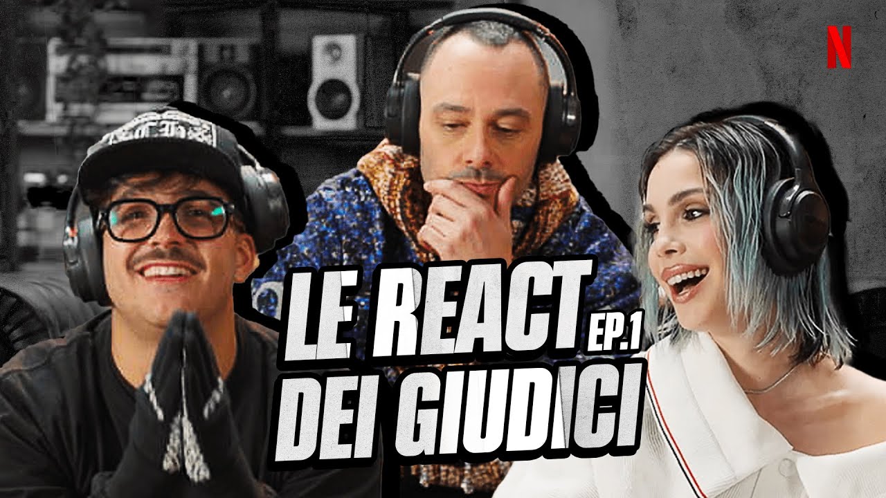 GEOLIER, FABRI FIBRA e ROSE VILLAIN reactano ai PRIMI EPISODI di NUOVA SCENA | Netflix Italia