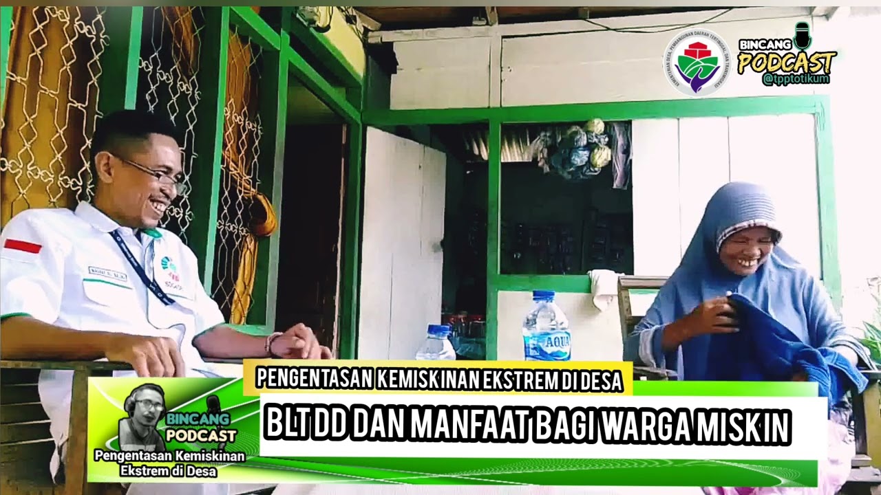 Pengentasan Kemiskinan Ekstrem : BLT DD & Manfaat Bagi Warga Miskin di Desa @tvdesabangkep