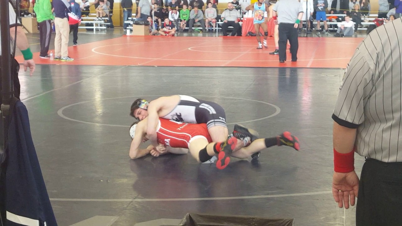 Devyn smith (Edgewood) 145 class (red singlet) loss by fall