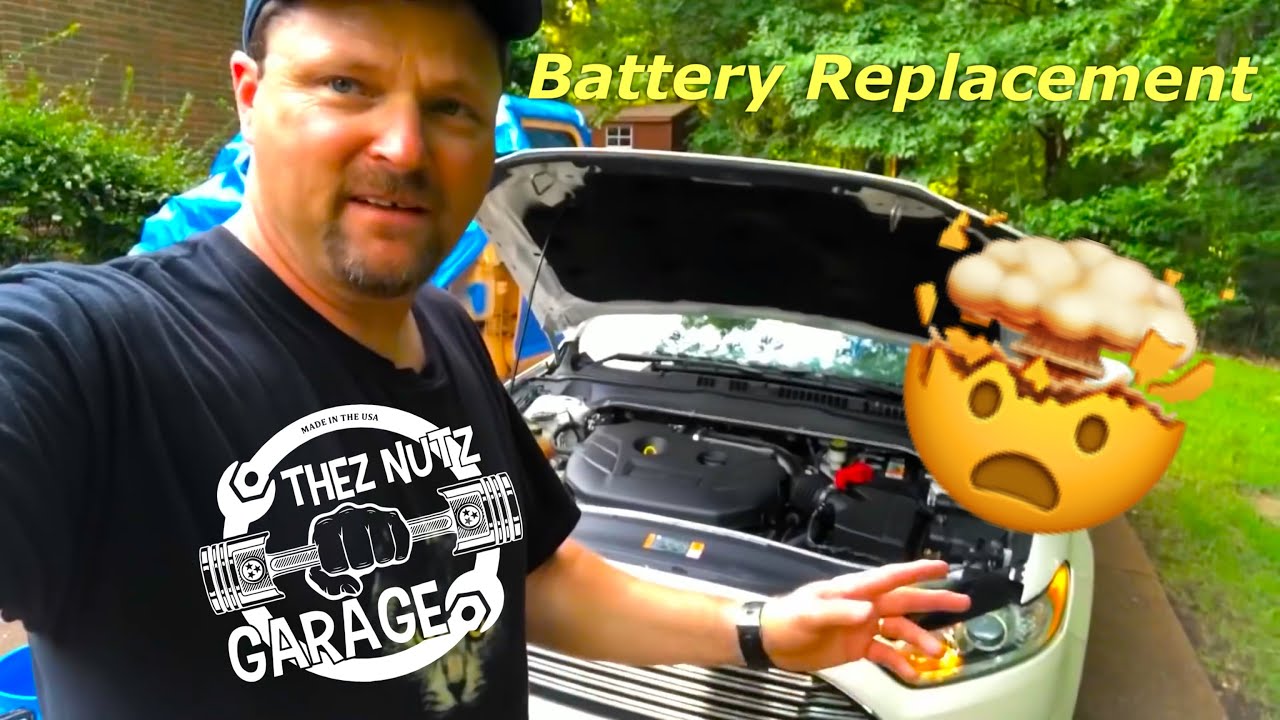 Ford Fusion Battery Replacement. No Pro's Needed! Thez Nutz Garage Episode #10