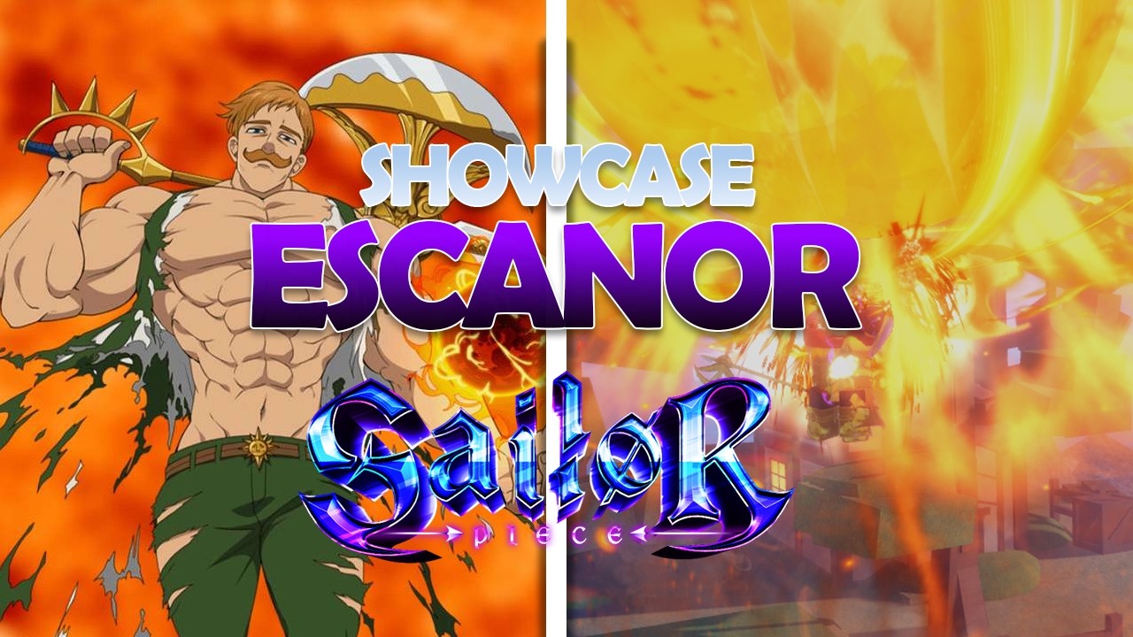 ESCANOR SHOWCASE - #sailorpiece