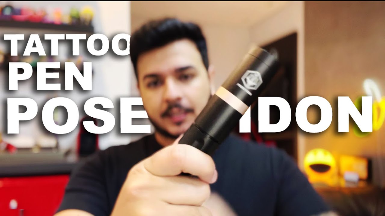 Fiz o teste da Pen tattoo Poseidon do Aliexpress.