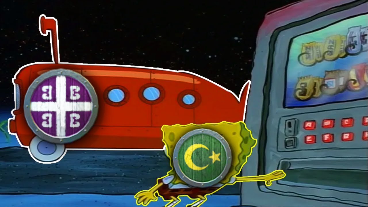 Total War - Portrayed by SpongeBob