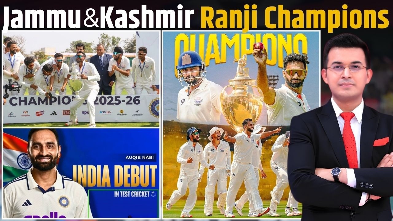 Ranji Trophy Final : J&K vs Karnataka Day 5: J&K Create History, Clinch Historic 1st Ranji Title