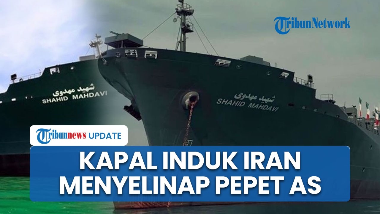 IRGC Pamer Kekuatan! Kapal Induk Shahid Mahdavi Bergerak Senyap Menyelinap Dekati Armada AS di Teluk