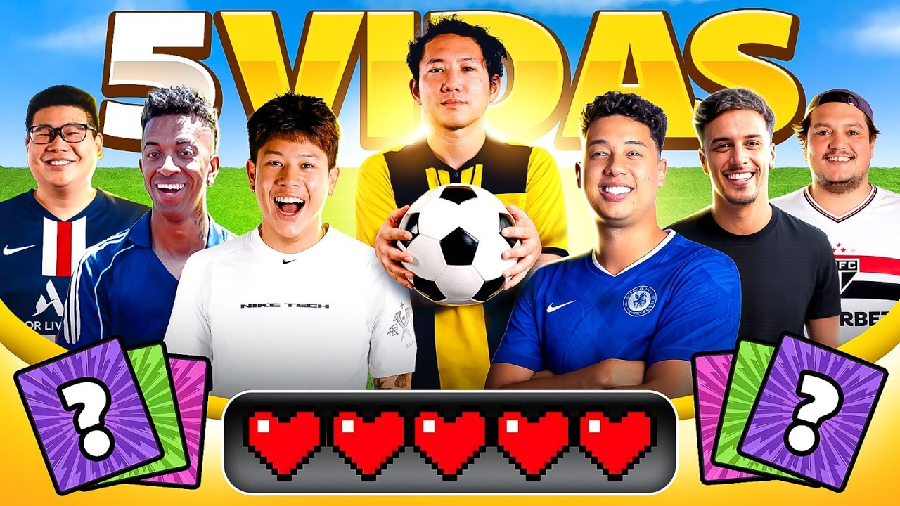 ERROU? PERDE 1 VIDA 💔 FEZ O GOL? GANHA 1 VIDA 💚 (MUITO GOLAÇO E EMOÇÃO) ft. ZAGUEIRO REACTER