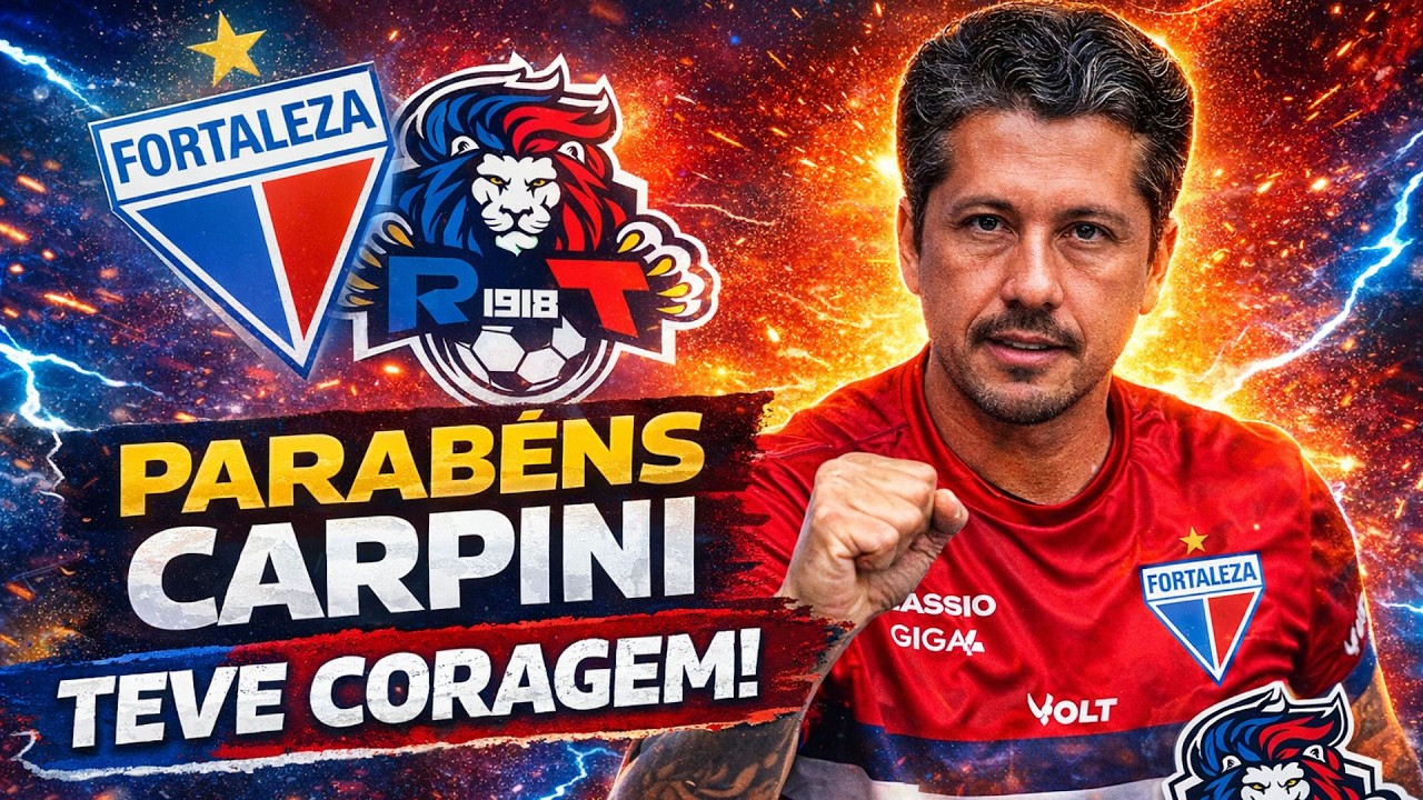 PARABÉNS CARPINI // MOSTROU TEVE CORAGEM E MOSTROU COERÊNCIA