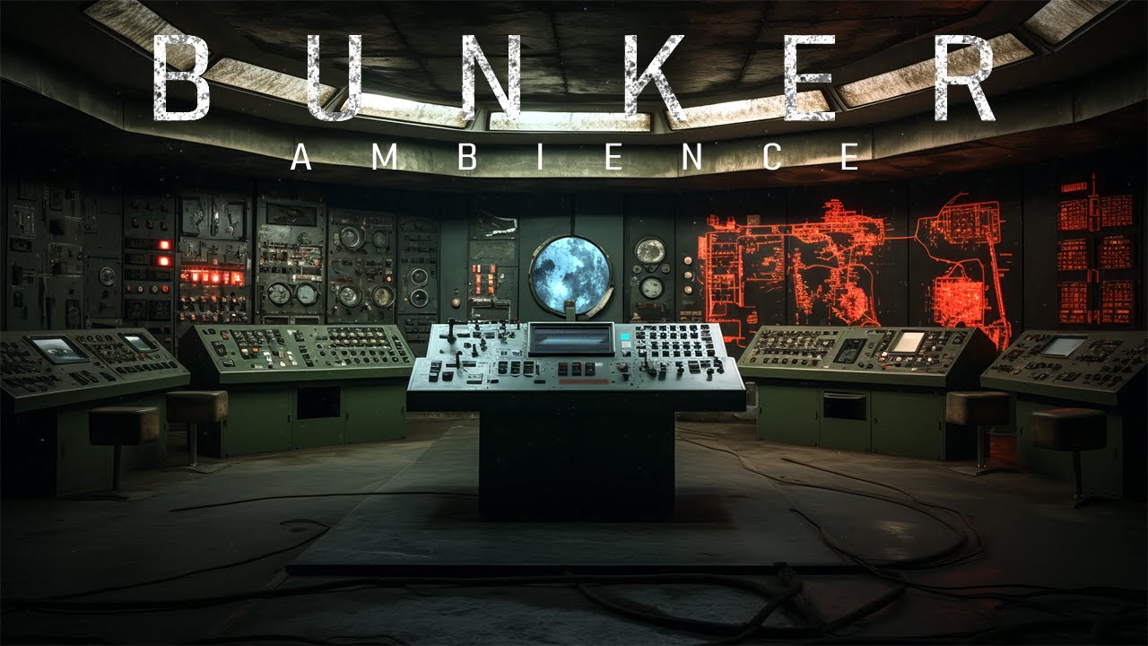 B U N K E R | Control Room (Ambience + Ambient Synthwave)