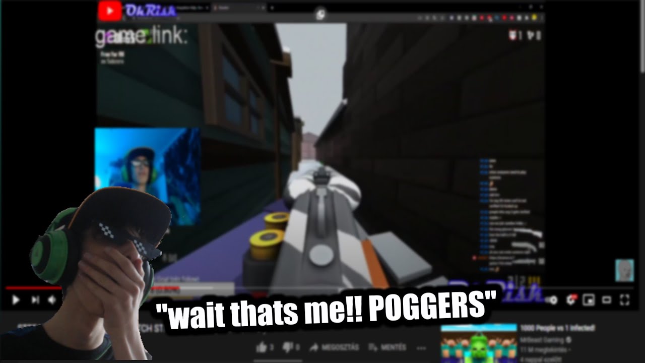 OHRISK REACTS TO HIS APPEARANCE IN THE V0_6P VIDEO