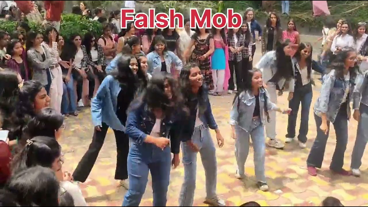 Youth Beats Unleashed! Students&rsquo; Flash Mob Rocks the College Campus #FlashMob#CampusVibes#YouthBeats