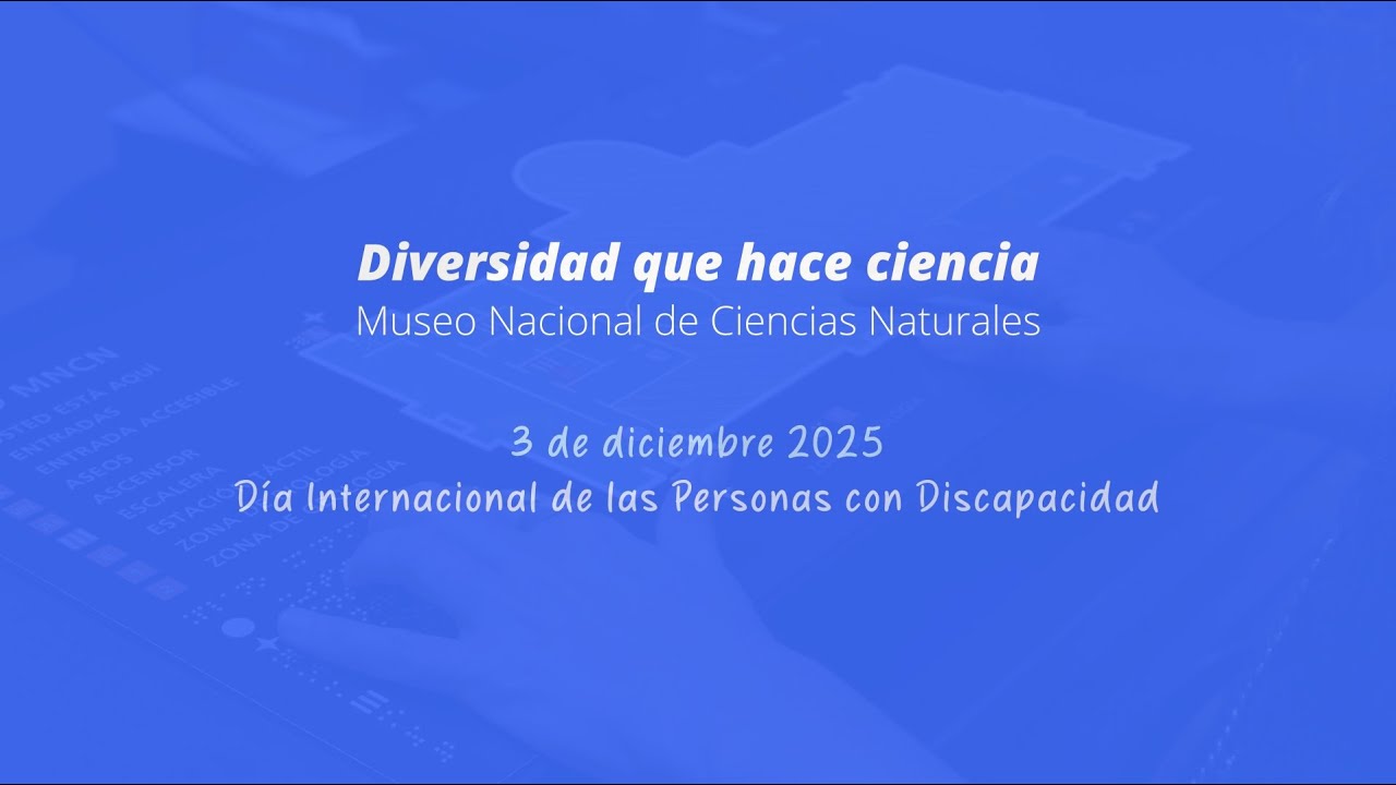 MNCN & D&iacute;a Internacional de las Personas con Discapacidad 2025