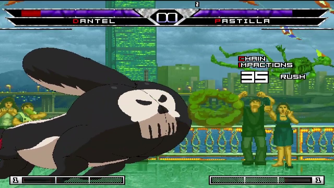 KOF MUGEN Dantel by The_None vs Pastilla by Kazecat