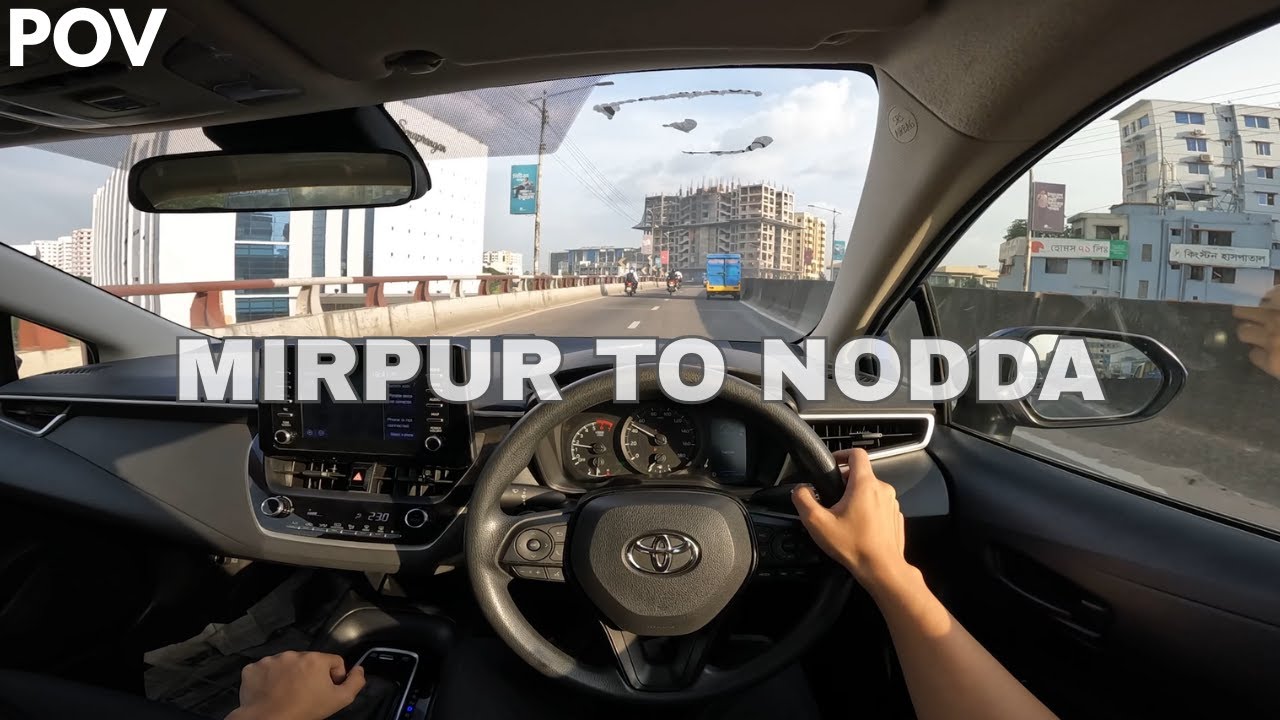Corolla Hybrid City Drive (No Talk) | POV