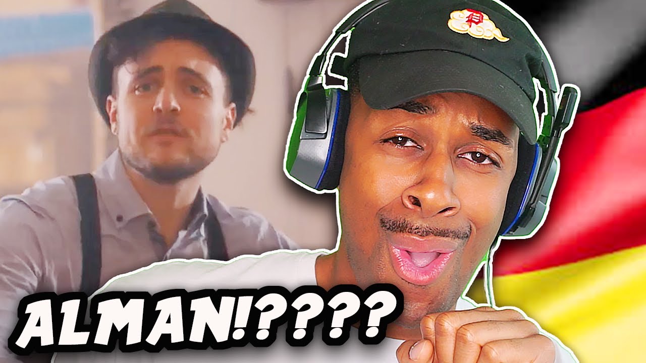 AMERICAN REACTS TO GERMAN YOUTUBER Phil Laude - Alman (Official Music Video)