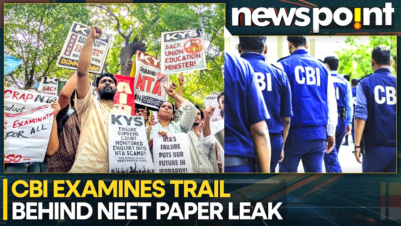 NEET Paper Leak Investigation: CBI Tightens Investigation | WION Newspoint
