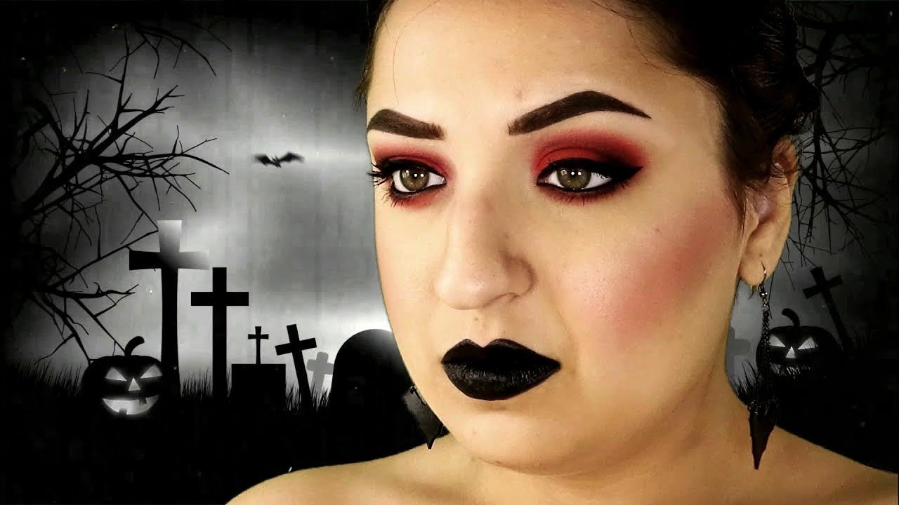 TRUCCO da VAMPIRA DIAVOLETTA PER HALLOWEEN