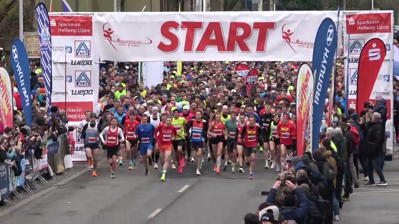 Sparkassen Silvesterlauf 2024 Start in Werl