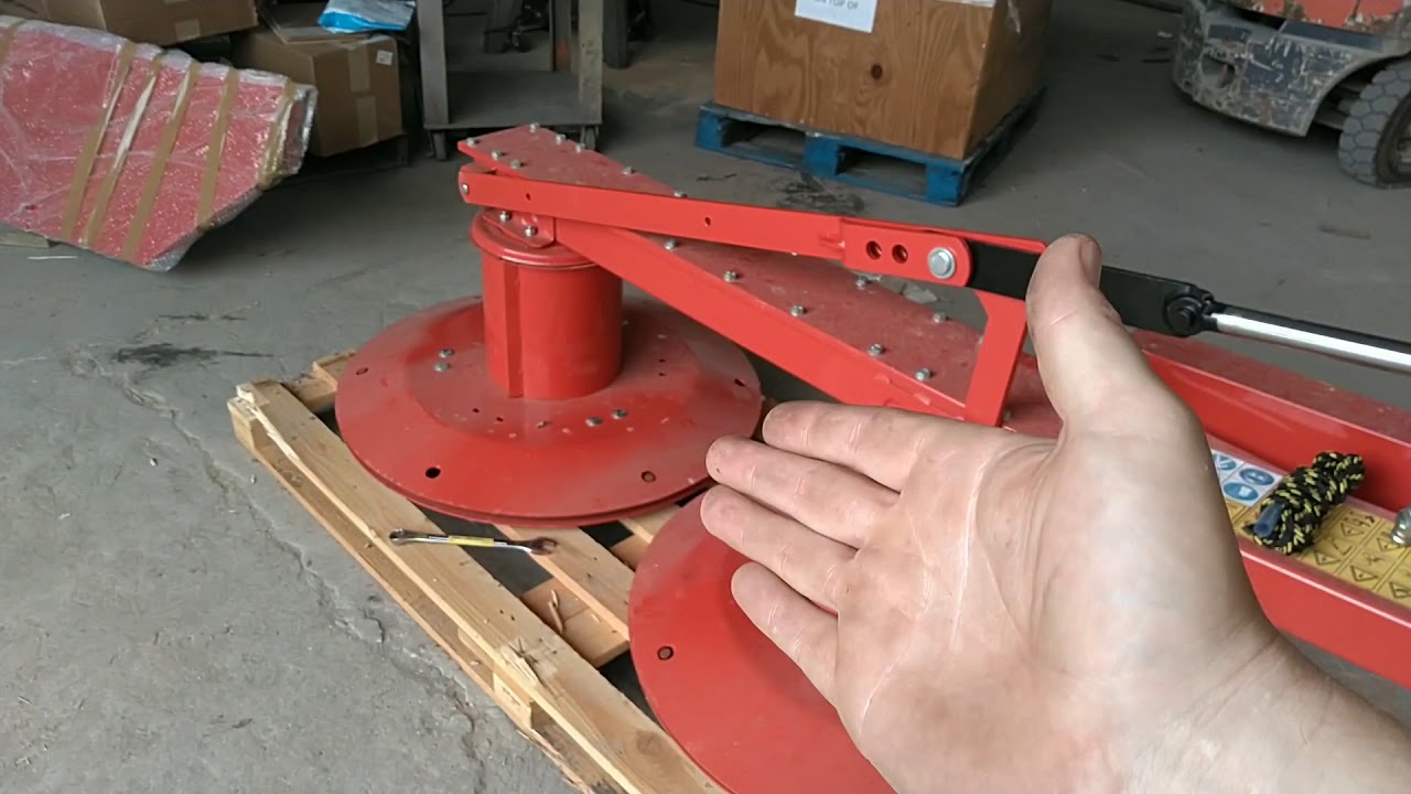 Putting the Tar River Drum Mower Together