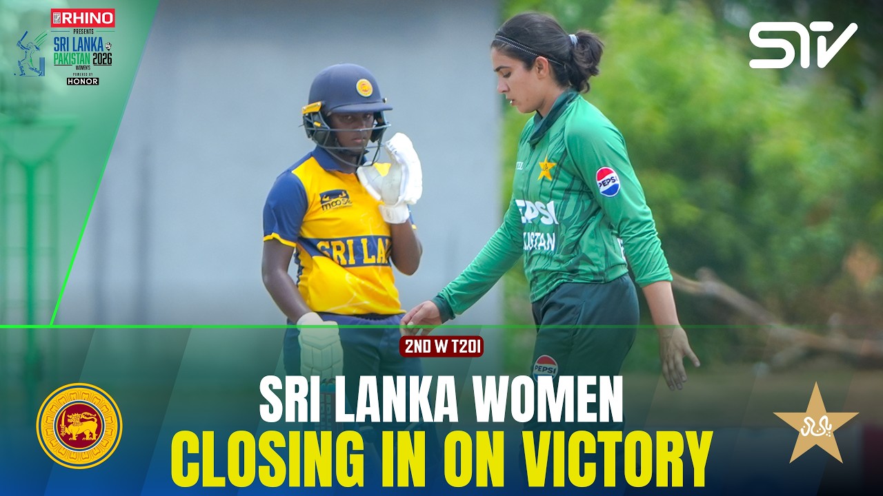 SL W Closing In on Victory | 145/3 After 14 Overs⚡| SL W vs PAK W | M 2 | T20I Series 2026 | M9l1K