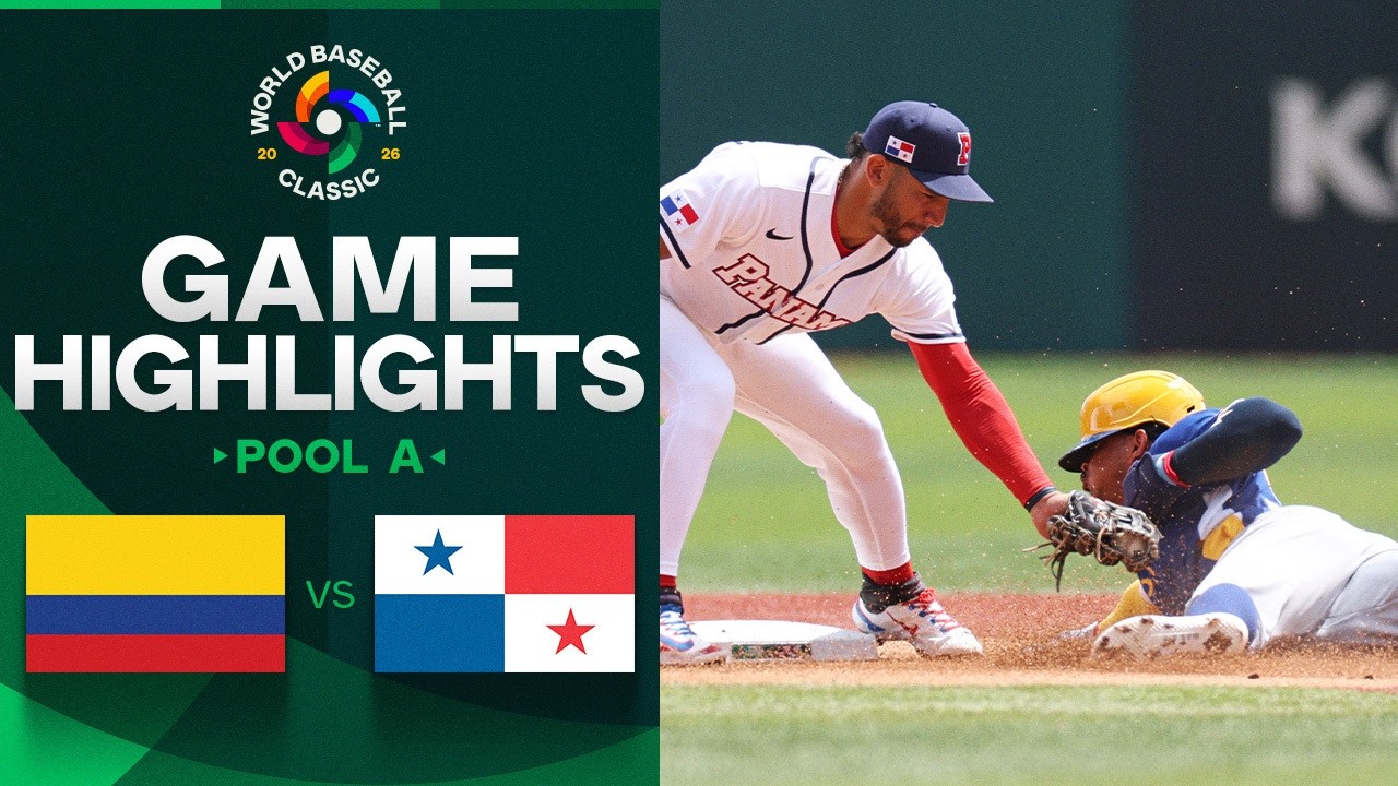 Colombia vs. Panama 2026 World Baseball Classic | Game Highlights