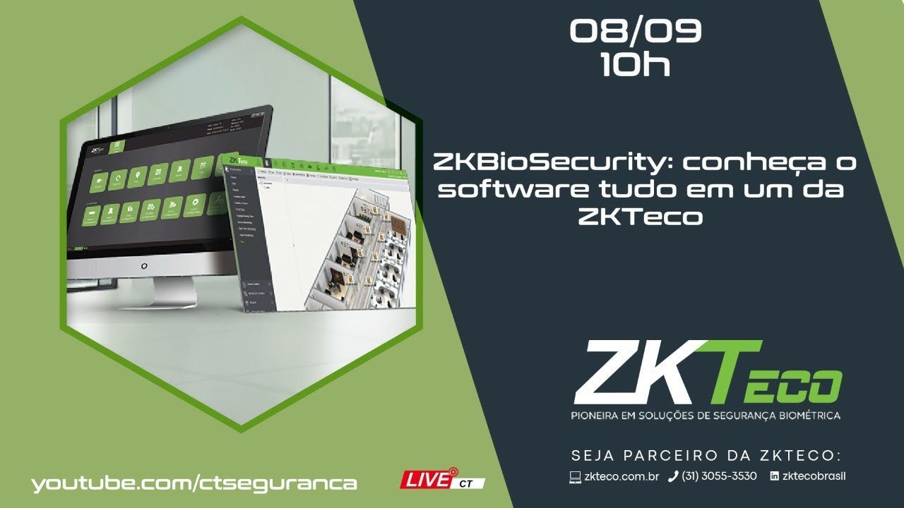 ZKTeco | ZKBioSecurity: conheça o software tudo em um da ZKTeco