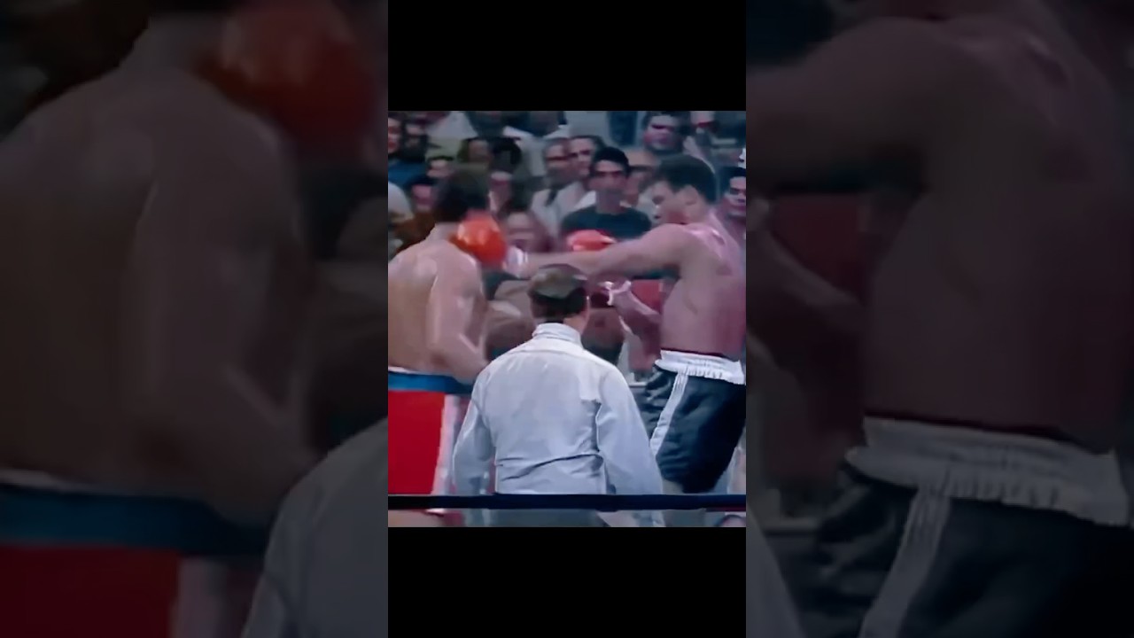 Jimmy Young vs George Foreman #fighter #sports #boxing