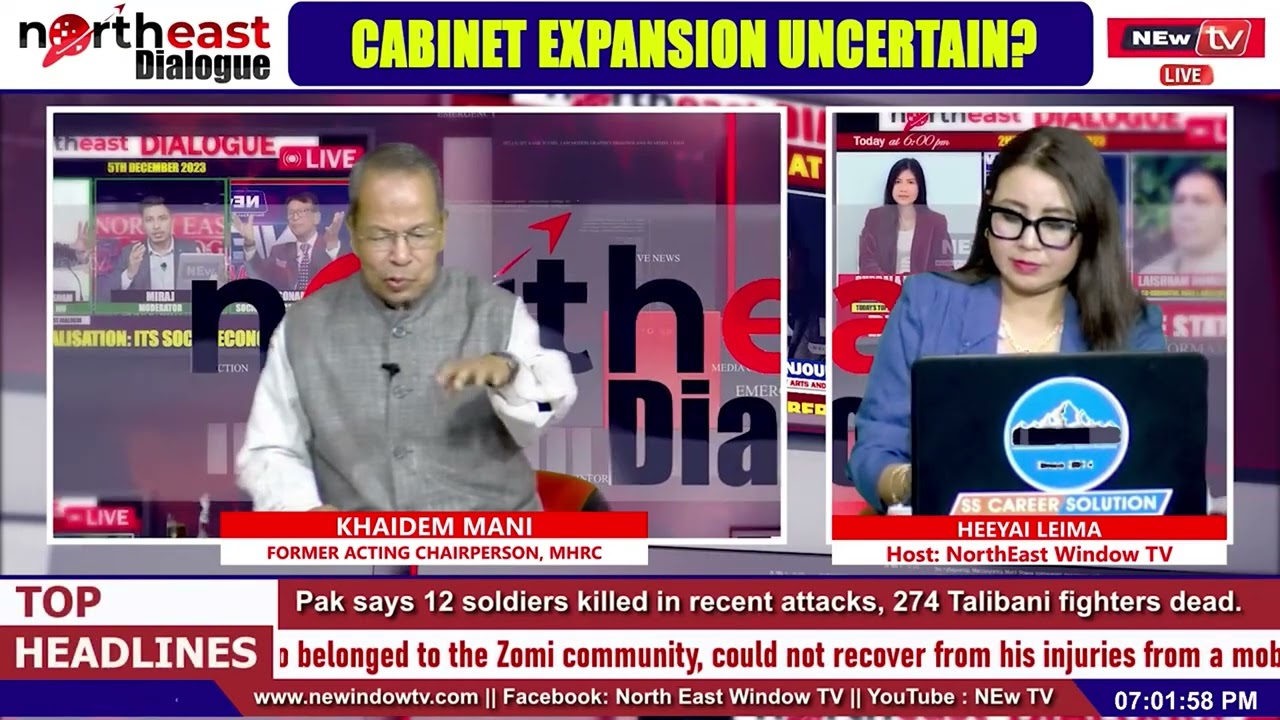 KHAIDEM MANI FORMER ACTING CHAIRPERSON, MHRC : CABINET EXPANSION UNCERTAIN?  ||