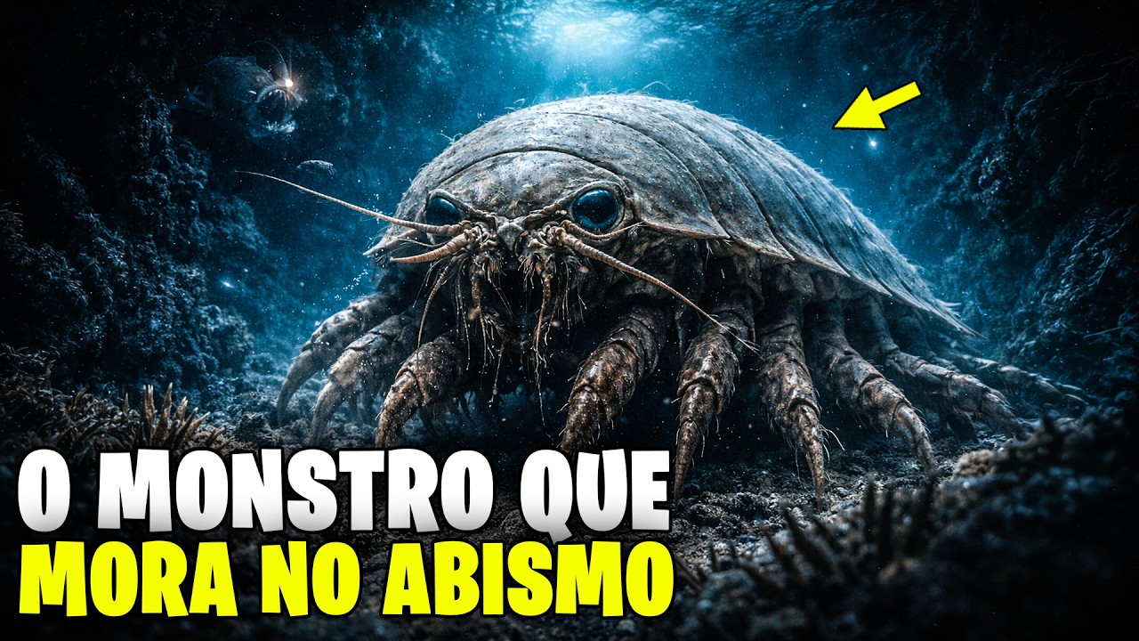Isópode Gigante: O Monstro do Abismo que Vive Onde Nada Deveria Existir