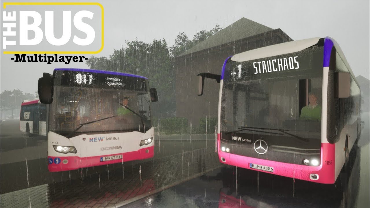🚗Stauchaos im Multiplayer!🚌| Linie 17 Nordpark - Wegberg | Heinsberg Map | The Bus #33