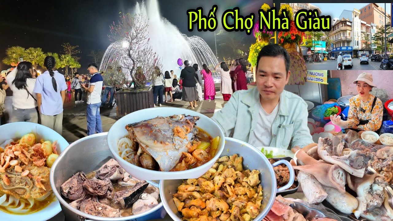 ẨM THỰC HUẾ GÓC PHỐ CHỢ NHÀ GIÀU NGON KHÔNG TƯỞNG & DU XUÂN 3 NGÀY TẾT 7 NGÀY XUÂN